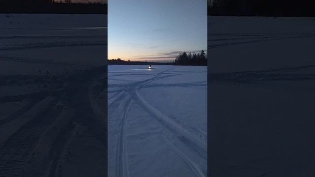 Assaulting the snow with my Polaris Switchback Assault Matryx 146!