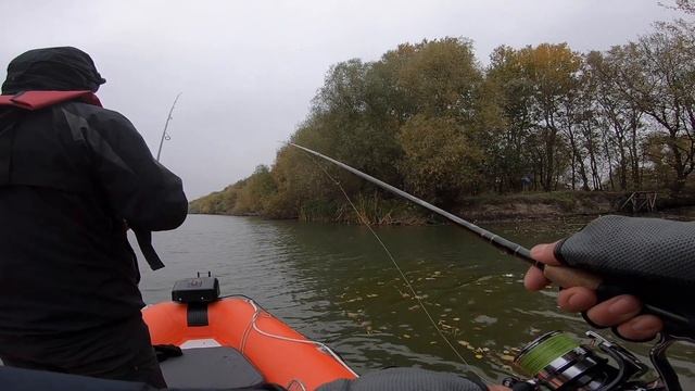 Рыбалка на Днестре! Сумасшедший клев окуня! 28 10 2019 смотреть онлайн