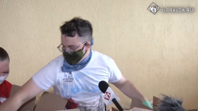 Ульяновские волонтеры помогают врачам отдохнуть от работы