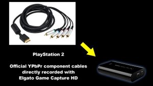 PlayStation 2 RGB SCART vs YPbPr Component test