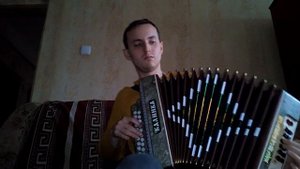 Французская мелодия на гармони.