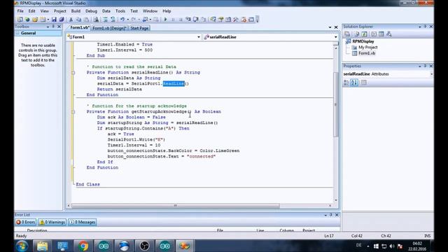 DIY Rpm Display #3, writing win CE program in VB2008 смотреть онлайн