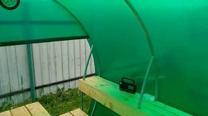 Доработка простой заводской беседки из поликарбоната