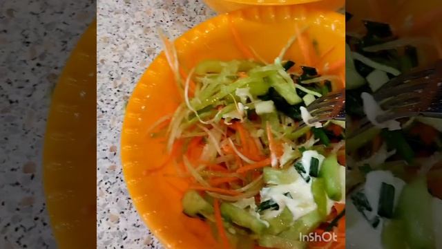 Салаты на ?⏰??ночь Простые овощи и разные сочетания. ? смотреть онлайн