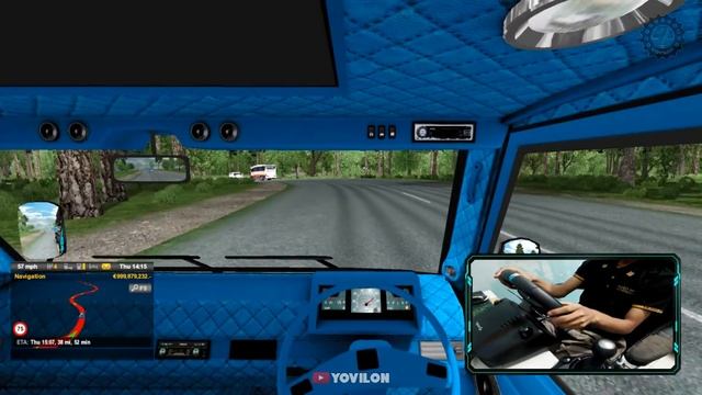 MITSUBISHI L300 SUPER MODIF MUATAN KAYU BALAK | Euro Truck Simulator 2 Indonesia