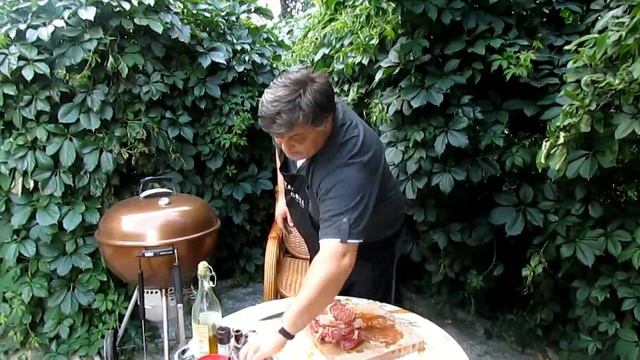 Как просто приготовить стейк. Готовим рибай без заморочек. Стейк от Джекстроу. смотреть онлайн