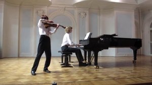 Данила Бессонов Тартини Соната Соль Минор 24 марта 2018 Рахманиновский зал Консерватории