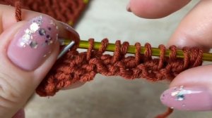 ВЕРТИКАЛЬНАЯ ПЛАТОЧНАЯ ВЯЗКА?!! ЧТО?!! ??? / SUPER EASY KNITTING PATTERN