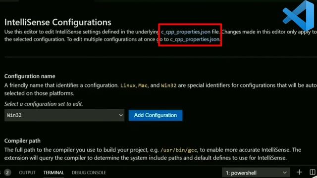 Include Path Error in VS code while running c cpp codes, unable to open stdio.h error in c vs code
