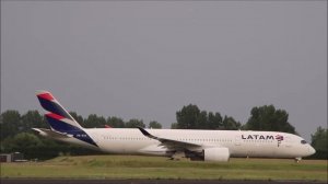 Special guest Latam Airbus A 350-900@AMS-Schiphol Amsterdam