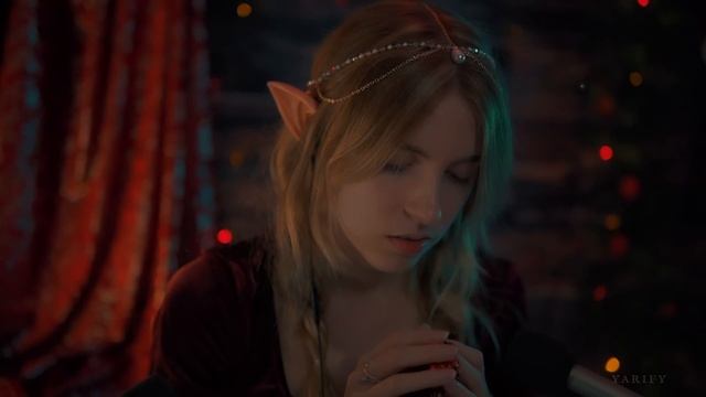 ASMR LENTO Y SUAVE ❤️ Elfa te acaricia con plantitas ? смотреть онлайн