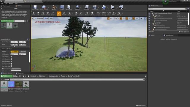 Foliage рисование растениями в Unreal Engine 4 | Урок Основы Unreal Engine 4| Создание игр