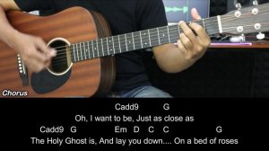 Bed of Roses - Bon Jovi | EASY Guitar Tutorial with Chords / Lyrics - Guitar Lessons