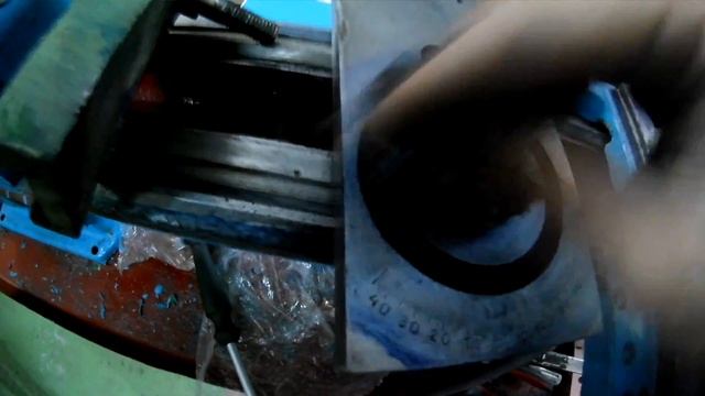 Разборка ТВ-6 Шабрение направляющих. смотреть онлайн