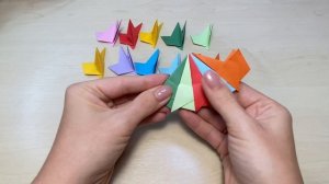 Origami Easy fidget TOYS Антистресс игрушки из бумаги Своими руками