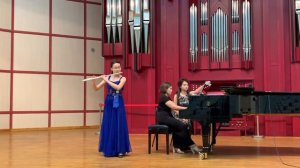 Ж. Ибер - Концерт для флейты с оркестром, 1 ч.