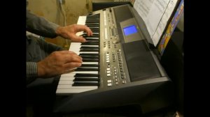 И.С.Бах. Хоральная прелюдия фа минор BWV639 (к фильму "Солярис"). Орган. Синтезатор Yamaha PSR-s670