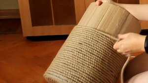 DIY: Корзина для белья своими руками