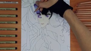 Как нарисовать Шинобу | Рисунок Шинобу Кочо