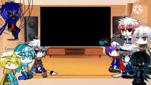 Реакция bad guys и star sans на Frisk мемы | gacha club