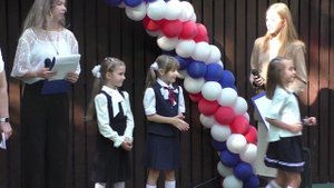 Торжественная линейка, посвященная Дню знаний для 1-2 классов. 2 сентября 2024 года