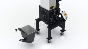 ТИХОХОДНАЯ БЕССИТОВАЯ ДРОБИЛКА SHINI СЕРИИ SG-2417EB