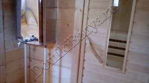 Баня из бруса 4х6 с мансардой. Баня под ключ в Москве и области.