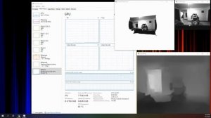 IntelRealsense T265 depth map with Aruco markers + point cloud