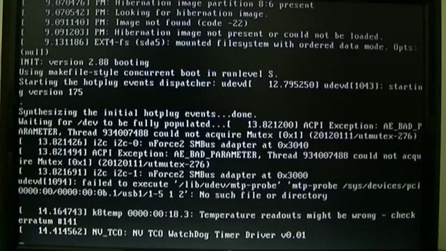 Linux 3.3.0-rc1-00080-g16111ea boot #1 смотреть онлайн