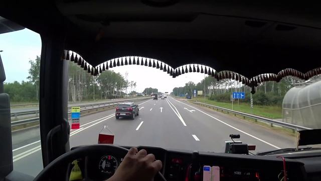 Чуть не разбил Scania. Дневные и Ночные пропуска в Москву. смотреть онлайн