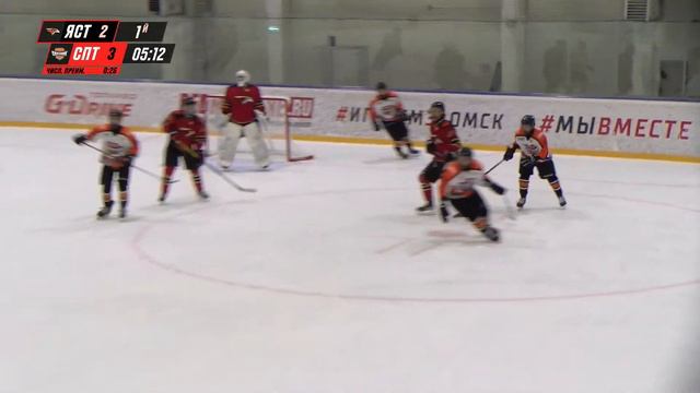 «Ястребы»-2004 — «Спутник»-2004 Ӏ 25 декабря 2021 Ӏ Первенство ЮХЛ смотреть онлайн