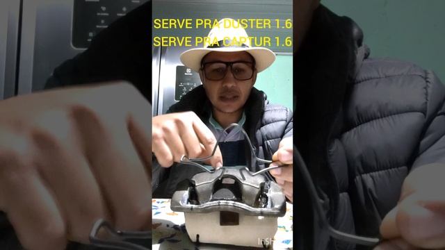 MOLA DE AÇO PARA PINÇA DE FREIO RENAULT DUSTER E RENAULT CAPTUR, AMBOS 1.6 ?? смотреть онлайн