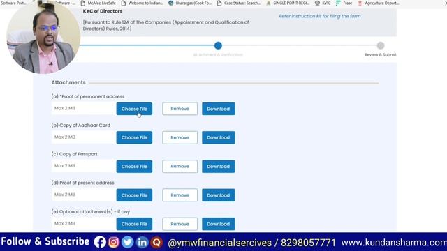 DIR 3 KYC Filing | Director KYC | DIR 3 KYC in V3 Portal | How to file DIR 3 KYC form | DIR 3KYC WE смотреть онлайн