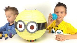 ИГРУШКА МИНЬОН ДЕЙВ Видео для детей Сюрпризы Миньоны Minion toys game for children