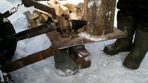 Дровокол на минитрактор