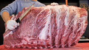 Мастер стейка из корейской говядины / корейская уличная еда