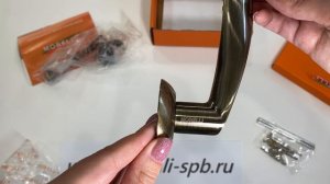 Дверные ручки Morelli "КАПЕЛЛА" MH-01 AB Цвет - Античная бронза