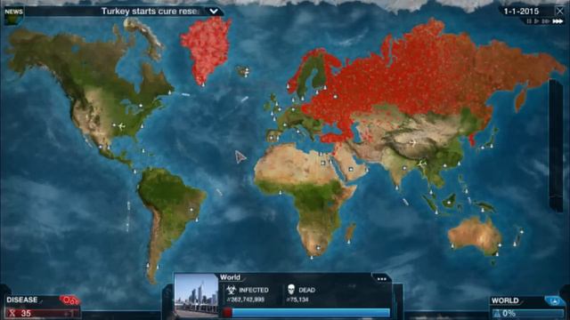 [Z]e[U]s Play Plague Inc Evolved #5 ไวรัสแทะสมอง [Virus] смотреть онлайн