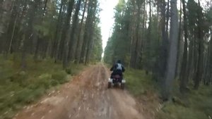 Скаут-Cафари 3 трайк, муравей на вариаторе, нива шевик, выезд за шишками.