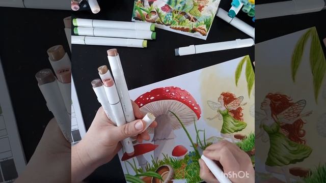 ?First EVER upload!? Copic and Ohuhu Marker illustration inspired by Studio Ghibli's Arietty смотреть онлайн