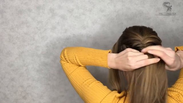 Прическа на себе,  Прическа на корпоратив, Прическа на новый год, #трендоваяприческа #prettymaster