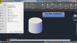 Dwg to Stl - Autocad Tutorial