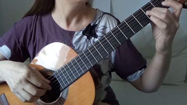 Гитара: Во саду ли в огороде, мелодия и аккомпанемент. смотреть онлайн