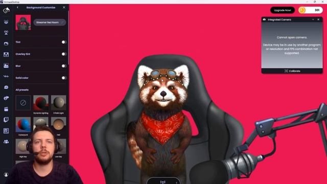 Как начать Стримить без лица с приложением Animaze от Facerig