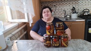 МАРИНОВАННАЯ ЖАРЕНОЕ ОВОЩНОЕ АССОРТИ НА ЗИМУ.🫑🍅🍆🌶️🧄