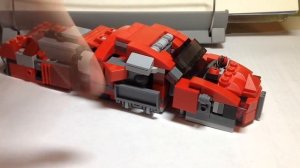 Лего Трансформеры/Lego Transformers,Fantastic-car/фантастическая машина-трансформер Первая самоделк