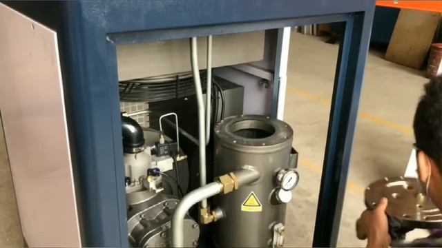 Replace the Oil Seaparator for JAGUAR VSD screw air compressor смотреть онлайн