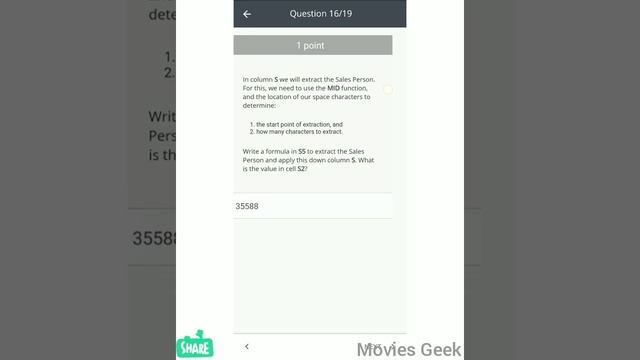Coursera | Excel Skills for Business : Advanced all quiz 100% correct answers