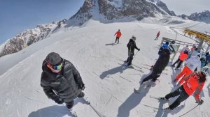 Shymbulak Mountain Resort . Шымбулак. Алматы. Казахстан. Склоны на 7- 9 марта 2020.