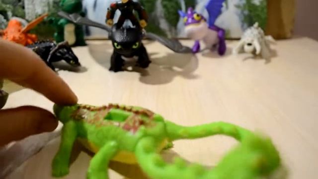 Как приручить дракона. Обзор драконов из мультфильма. смотреть онлайн